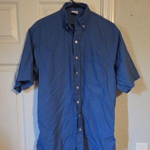 Union Line Men's Blue Button-Up Shirt
